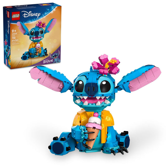 Disney Stitch Toy Building Kit, Disney Toy for 9 Year Old Kids